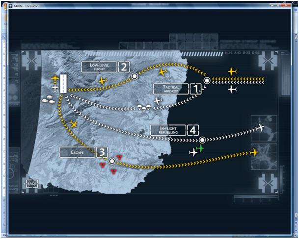 Aeroplans - A400M, le jeu video