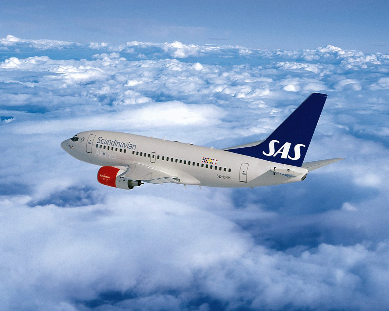 Aeroplans - Boeing 737 Scandinavian Airlines