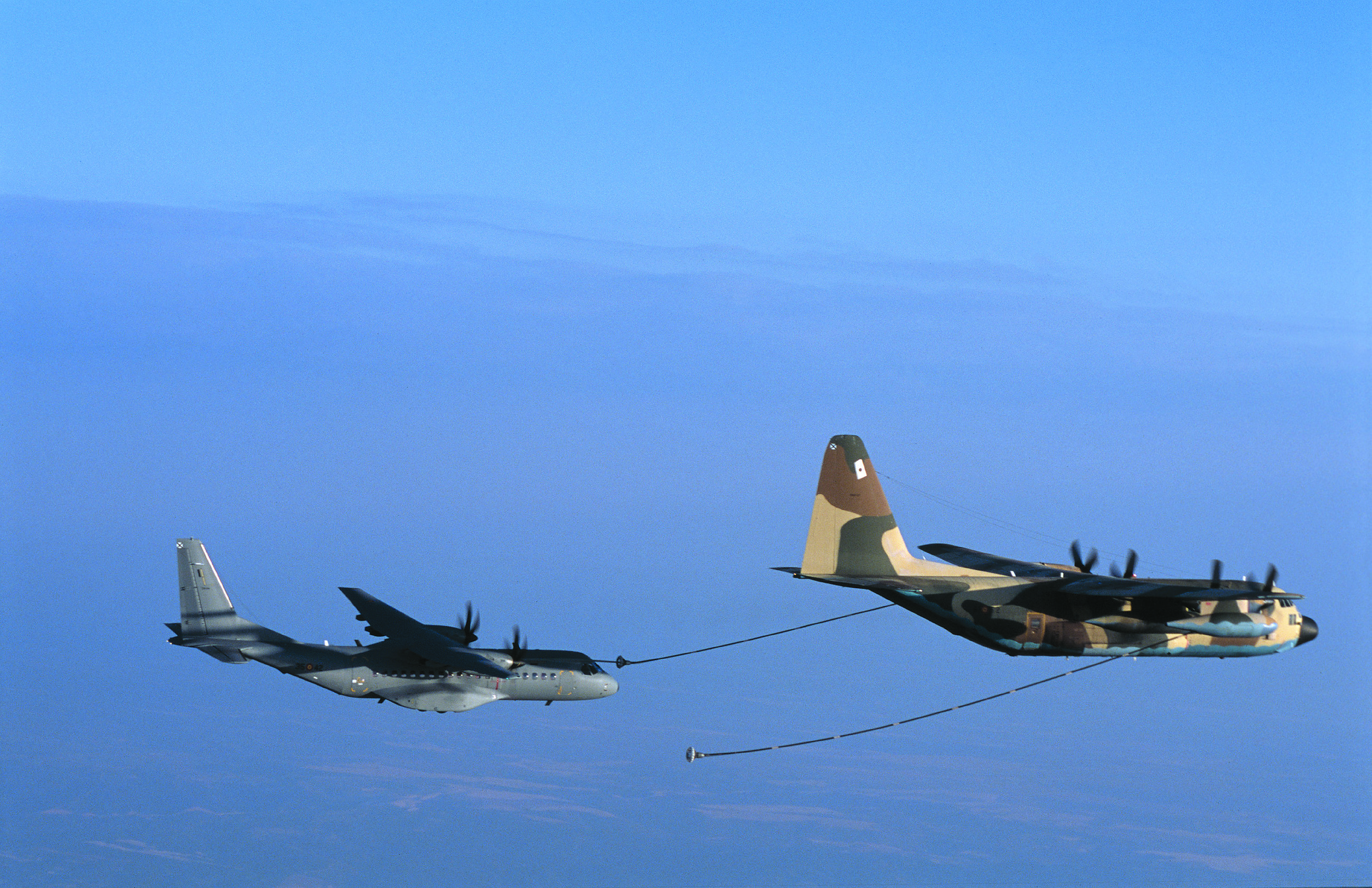 Aeroplans - C295 ravitaillement en vol © Airbus SAS