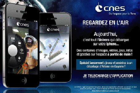 Aeroplans - Application Arianespace pour iPhone