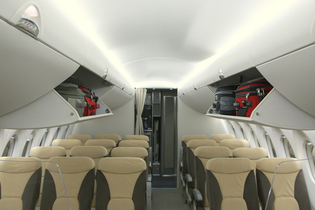 Aeroplans - Intérieur du Bombardier CSeries
