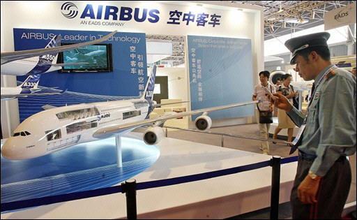 Aeroplans - A380 en Chine
