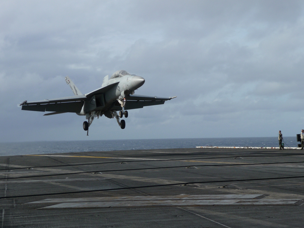 Aeroplans - U.S.S. Ronald Reagan - F-18 Super Hornet