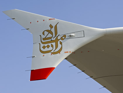 Aeroplans - Winglet Emirates © Emirates Airline