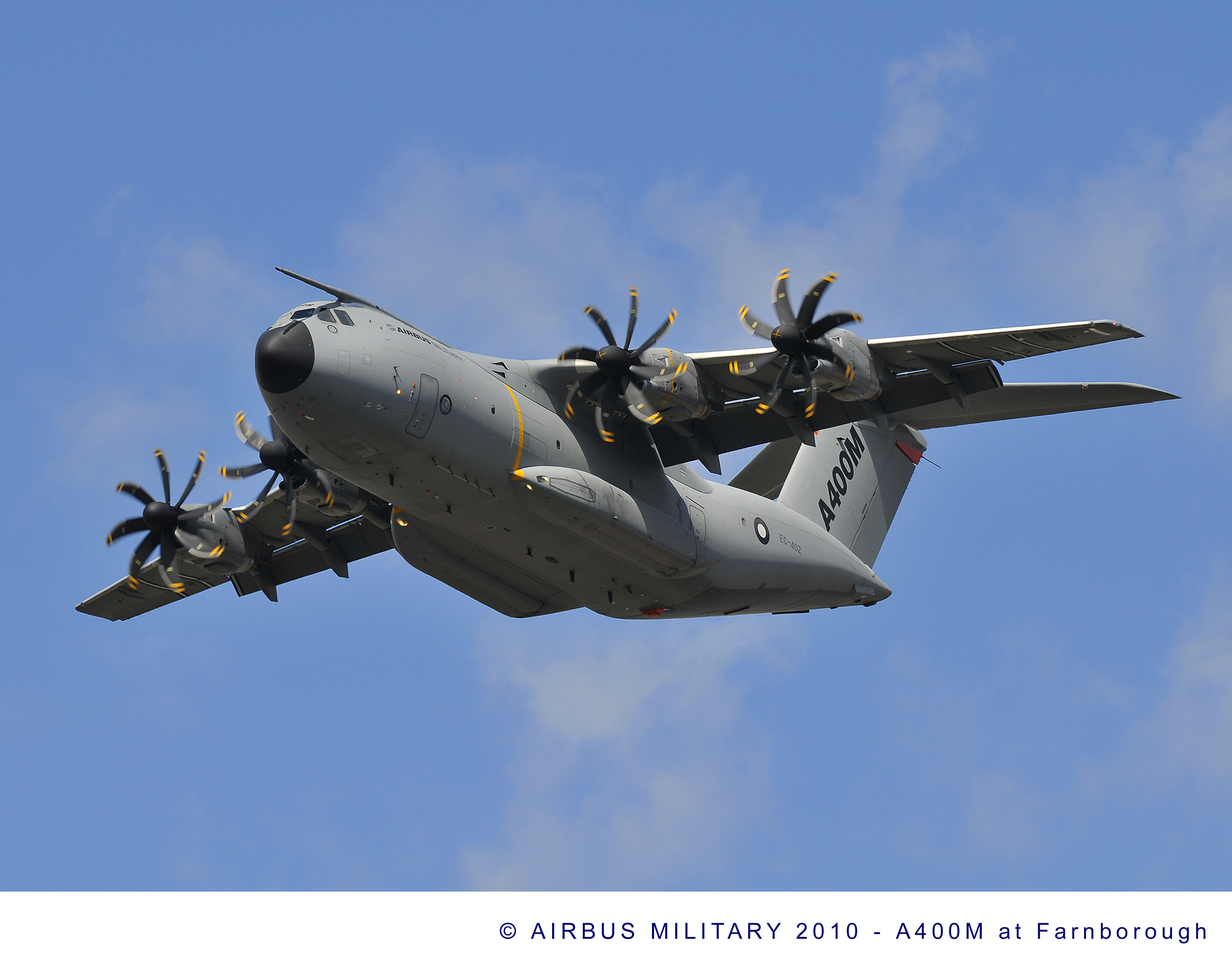 Aeroplans - L'A400M à Farnborough © Airbus Military