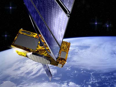 Aeroplans - Vue d'artiste d'un satellite de la constellation Galileo