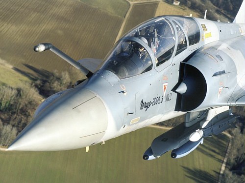 Mirage 2000-5 Mk2 en vol © Dassault Aviation - F. Robineau