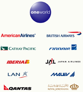 Aeroplans - Compagnies membres de oneworld